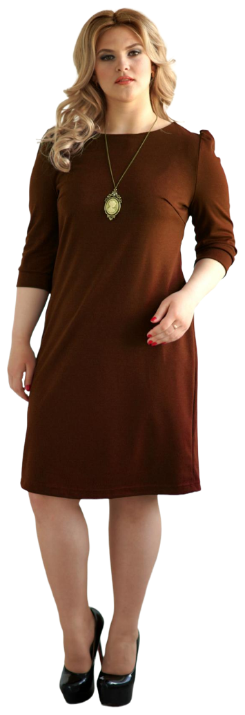 Платье Шаrliзе, размер 44, коричневый