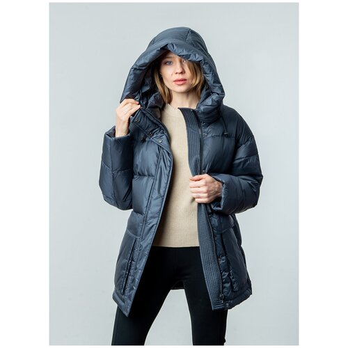 фото Пуховик 46, каляев, размер 44, графит