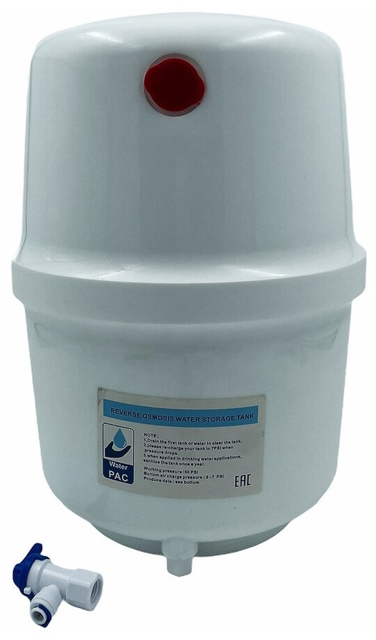 Система обратного осмоса NatureWater с насосом (фильтр для питьевой воды производительность 200 литров в сутки) - фотография № 5