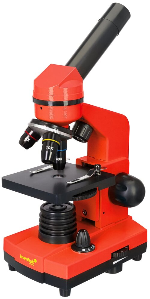 Микроскоп LEVENHUK Rainbow 2L orange