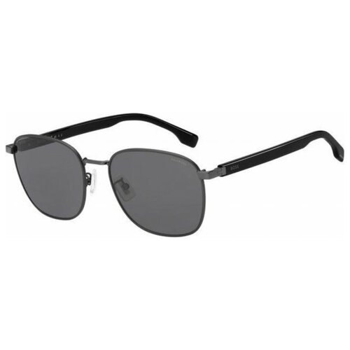 Солнцезащитные очки BOSS, серый, бесцветный солнцезащитные очки hugo boss boss 1345 f sk