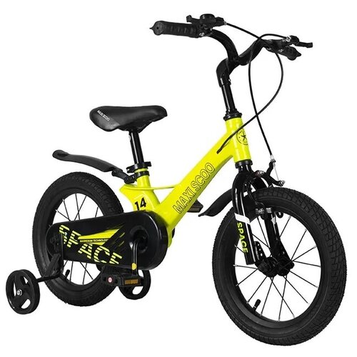 Детский велосипед Maxiscoo Space Стандарт плюс 14 желтый требует финальной сборки 1120000₽