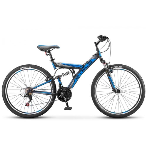 Горный MTB велосипед STELS Focus V 26 18-sp V030 2021 рама 18 Тёмно-синийсиний 1636300₽
