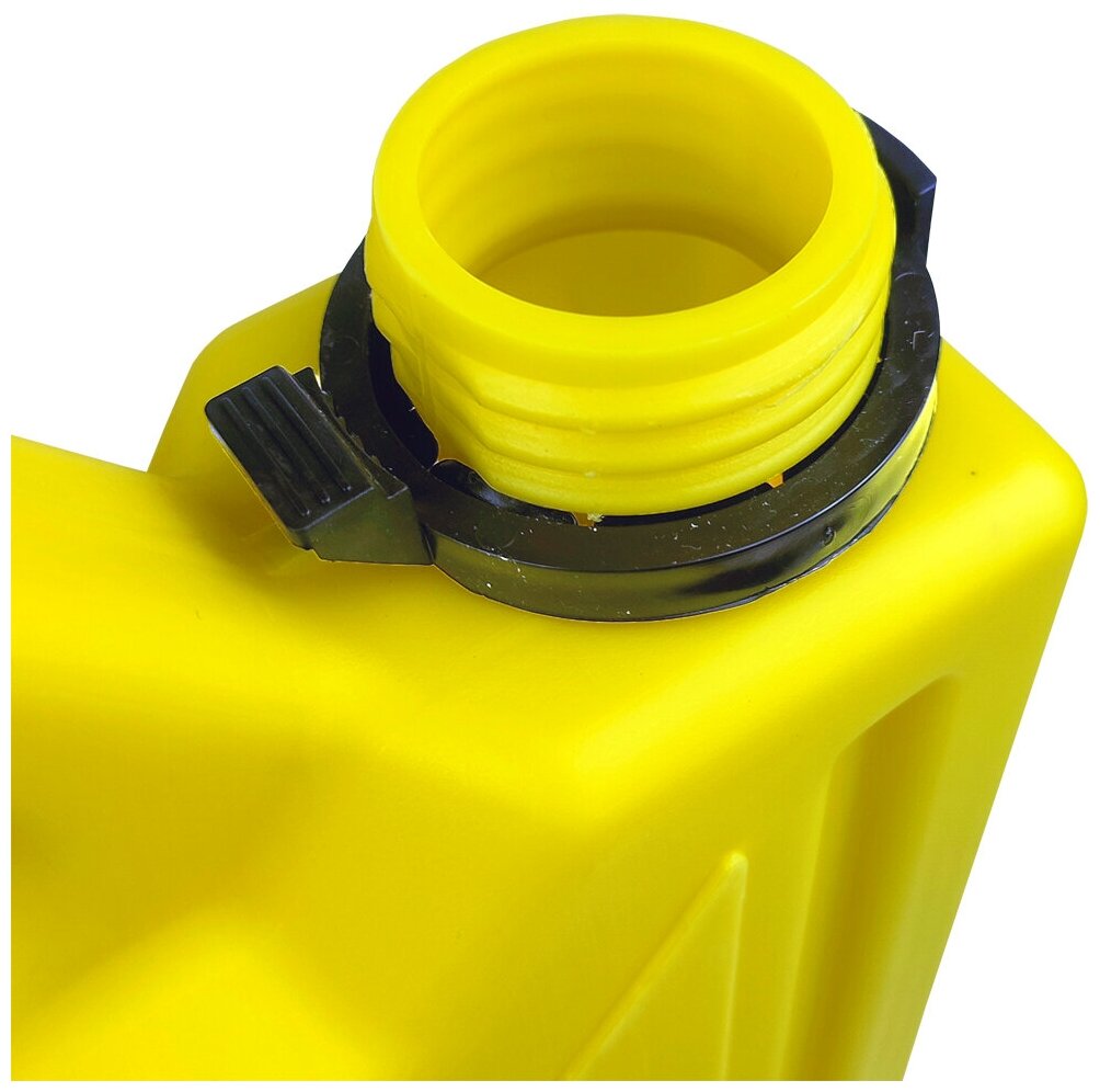 Канистра экспедиционная плоская для воды ART-RIDER 5 литров жёлтая с краном - фотография № 6
