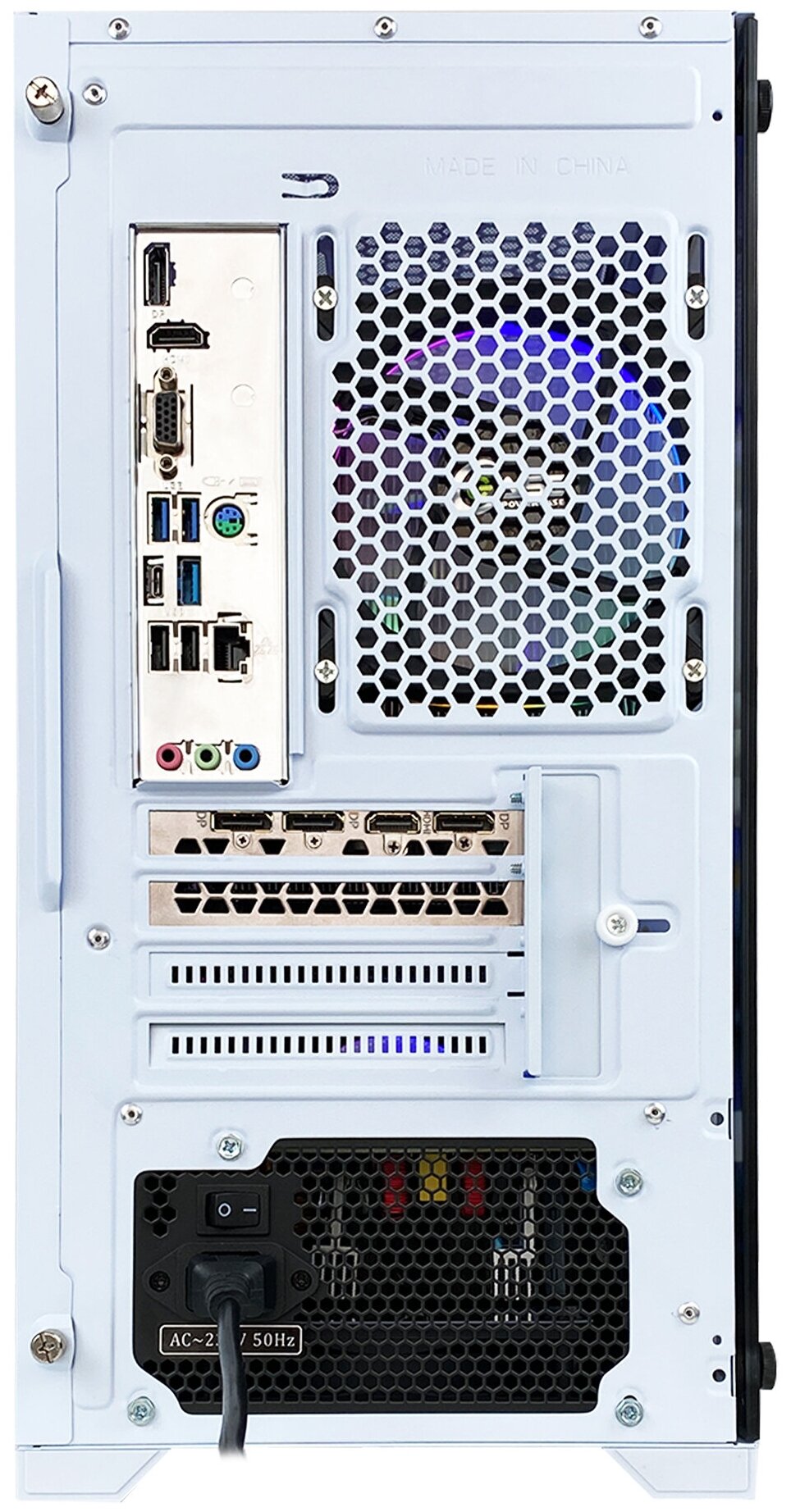 Игровой компьютер Robotcomp Пантера V3 Plus i7 12700F / 32GB 3000Mhz / 960Gb PCI-E/ GeForce RTX 3050 / B660M / 600W / Win10Pro / MsOffice / WiFi