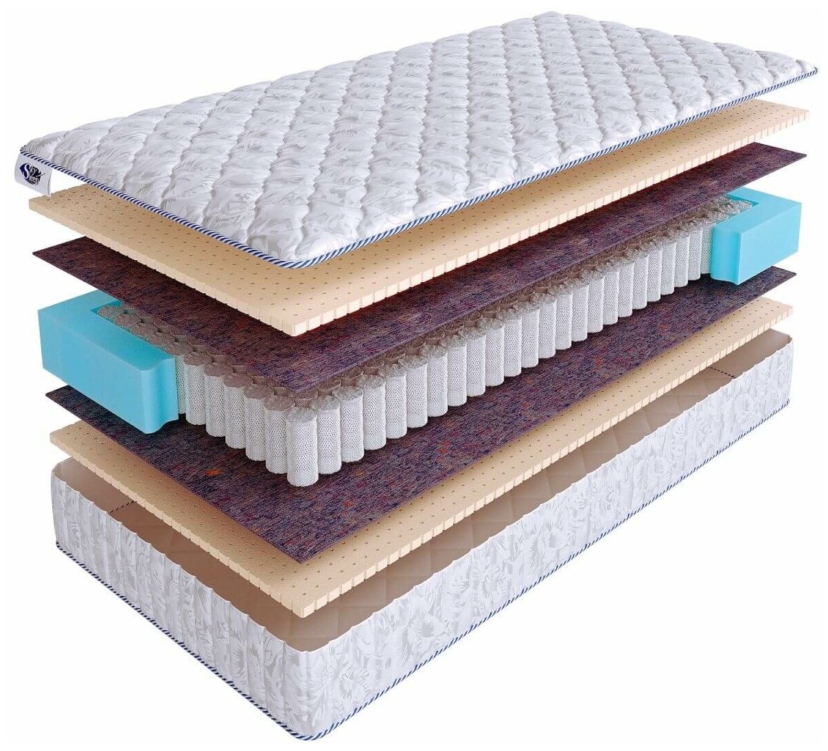 Матрас SkySleep Nature Relax Sleep S500 85х205, нестандартный