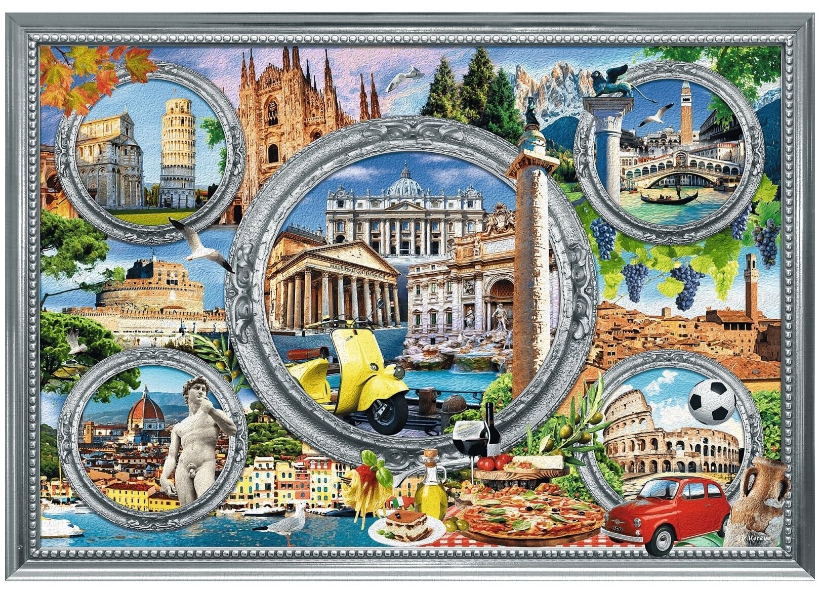 Пазл Trefl Puzzle Итальянский праздник 1000 деталей 68,3*48см 10585 3+
