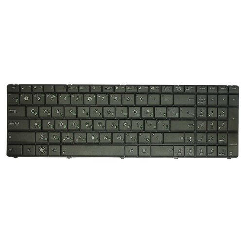 Клавиатура keyboard для ноутбука Asus K53T K53U K73T X53B X53U A53Be A53Br A53By A53Ta черная MP-10A73SU-6983 V118502AS1 706₽