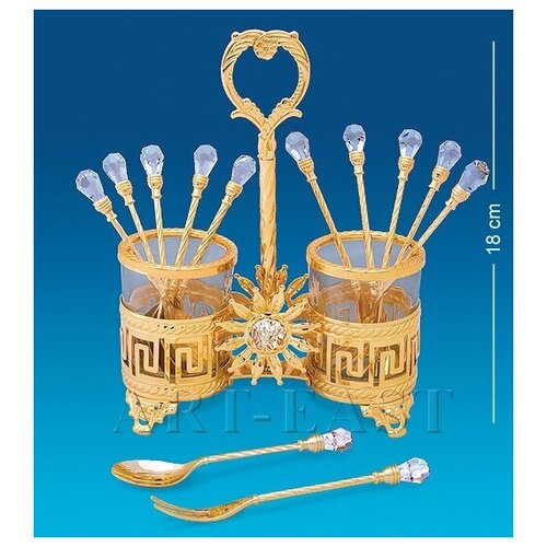 AR-1335 Набор десертных вилочек и ложечек Версаче дизайн Юнион 7738₽