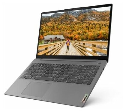Ноутбук 156 IPS FHD Lenovo IdeaPad 3 grey AMD Ryzen 5 5500U16Gb512Gb SSDnoDVDVGA intno OS 82KU00MLRK