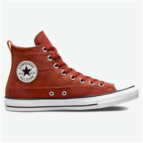 фото Кеды converse chuck taylor all star patchwork high a02555 текстильные коричневые (38)