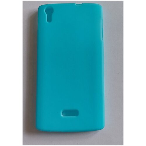 Чехол для Fly FS502 голубой аккумулятор для телефона fly bl8605 fs502