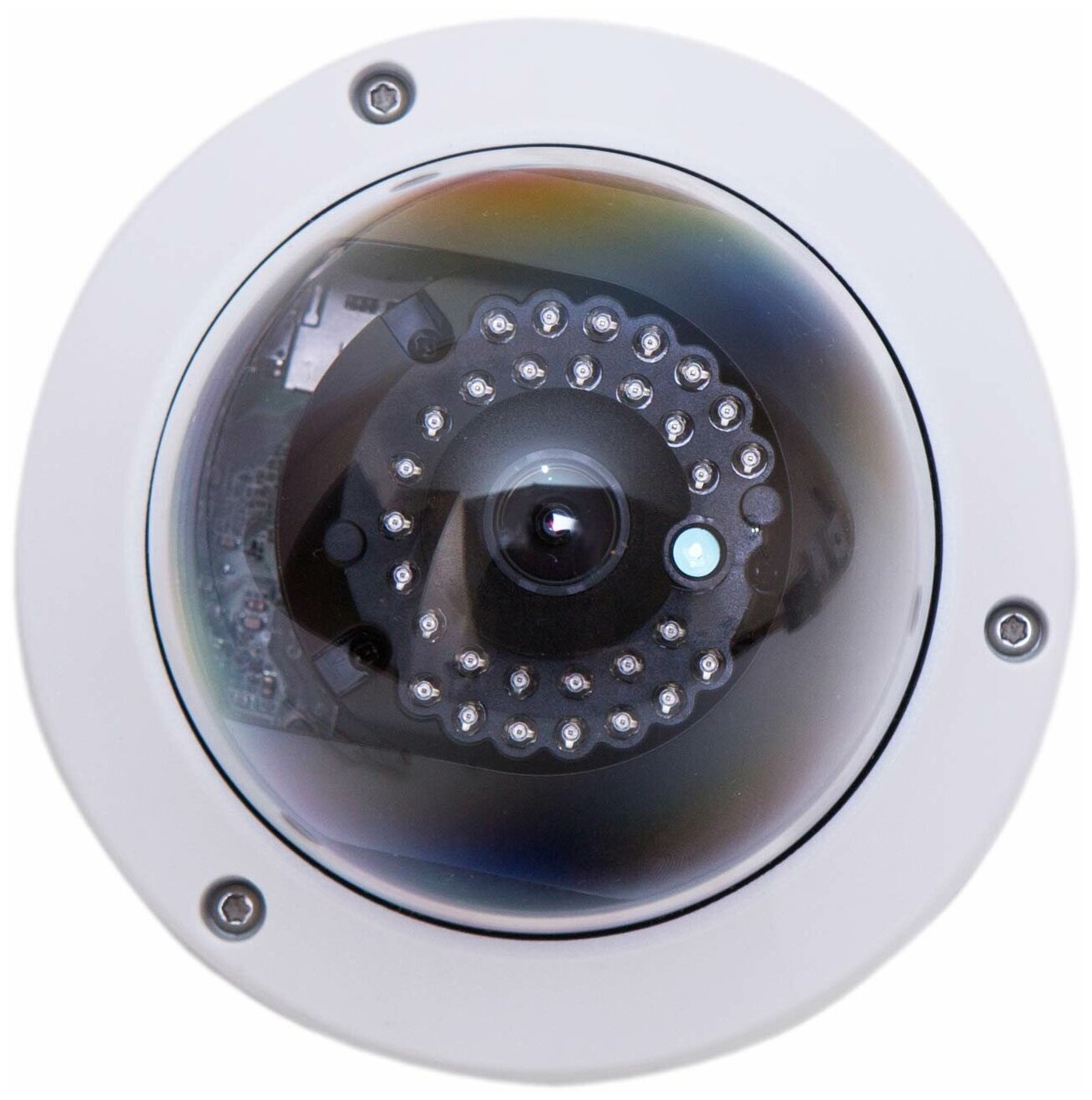 IP камера Внешняя купольная HiWatch DS-2CD3VC (DS-I122) Умный дом Ростелеком 1280*960 13Mpix H265 28мм угол обзора 925° IP66 Ethernet (PoE) RJ-45 ИК-подсветка управление через Моб приложение и WEB-интерфейс облачное хранение