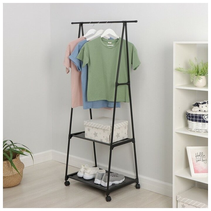 фото Напольная вешалка Доляна Лофт