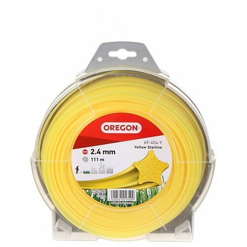 Леска Oregon 2.4mm x 111m Yellow 69-454-Y