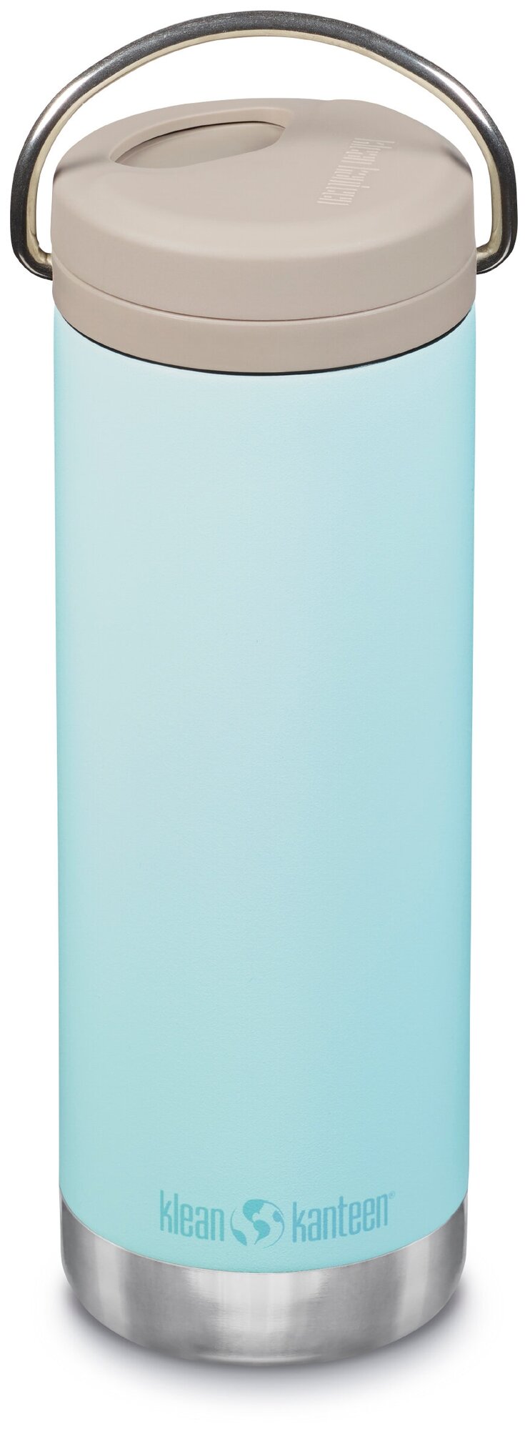 Термокружка Klean Kanteen TKWide Twist Cap, Blue Tint, 473 мл