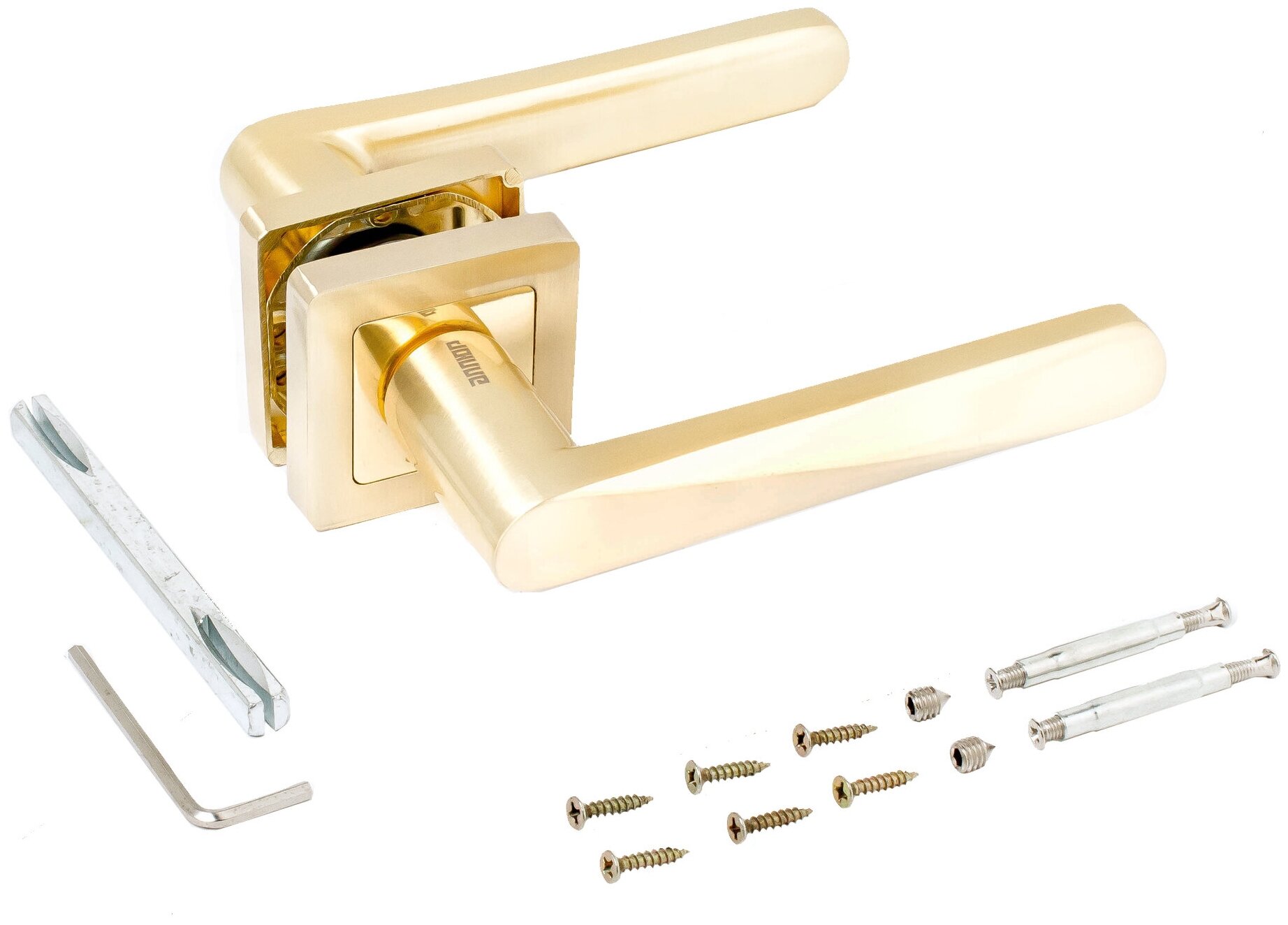 фото Ручка дверная межкомнатная аллюр АРТ "УМА" BL 27150), матовый черный