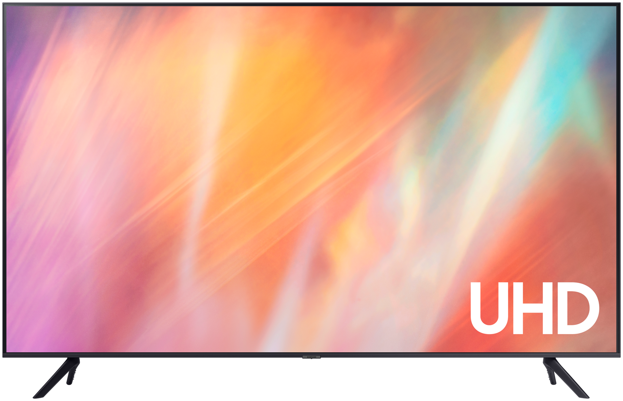 65" Телевизор Samsung UE65AU7170U 2021 LED, HDR RU, серый титан