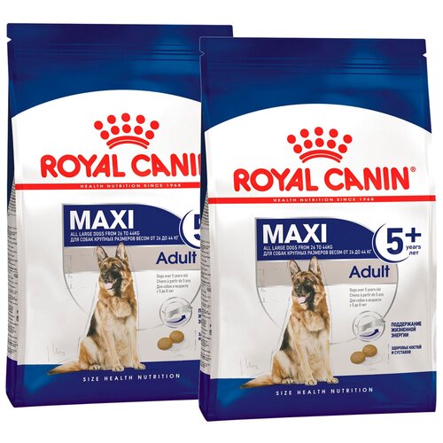 ROYAL CANIN MAXI ADULT 5+ для пожилых собак крупных пород старше 5 лет (4 + 4 кг)