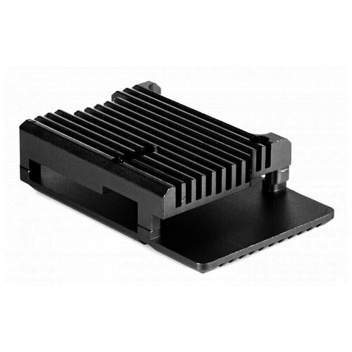 Корпус Qumo RS006 для Raspberry Pi 4 Aluminum Case Black