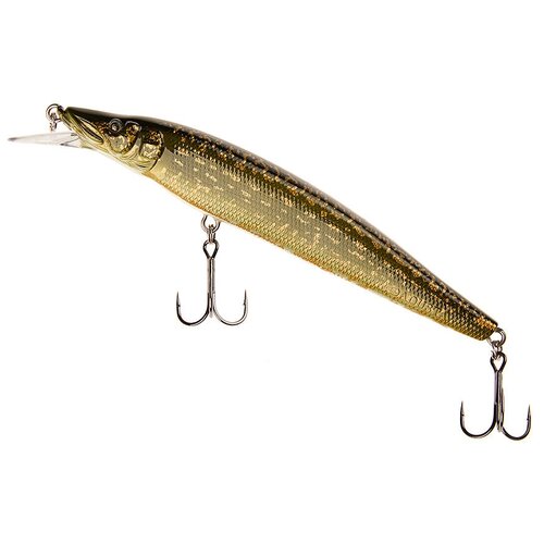 Воблер ADUSTA Jerk Spiker 130SP 19гр 029 Grass Pike 2149₽