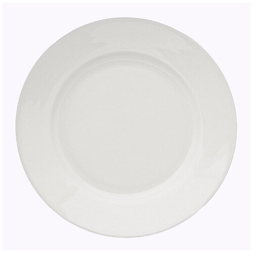 Тарелка фарфор мелкая белая 200мм 