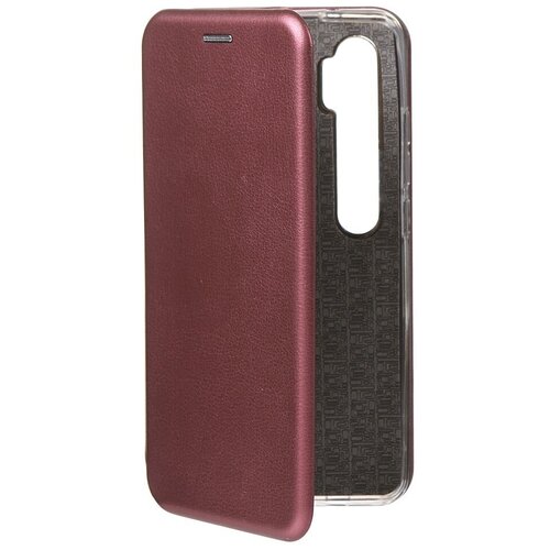 Чехол Innovation для Xiaomi Mi Note 10 Book Silicone Magnetic Bordo 17049 luxury shockproof armor ring case for xiaomi mi note 10 lite pro car magnetic holder cover for mi 10 youth silicone bumper coque