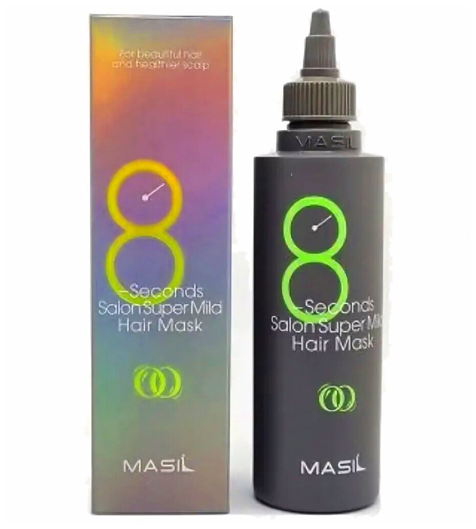 Masil 8 Восстанавливающая маска для ослабленных волос Seconds Salon Super Mild Hair Mask 100 мл
