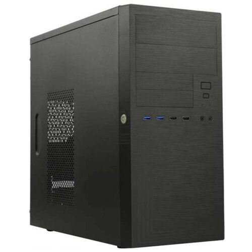 Powerman Корпус ES555BK PM-450ATX U3 2+U2 2 +2 combo Audio; additional HDD cage; intrusion switch; power button lock; Plastic Tooless part 6141875