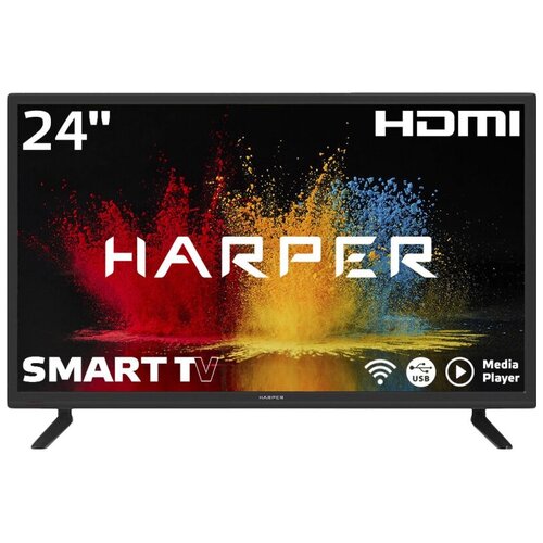 Телевизор HARPER 24R490TS, Smart, 1 шт.