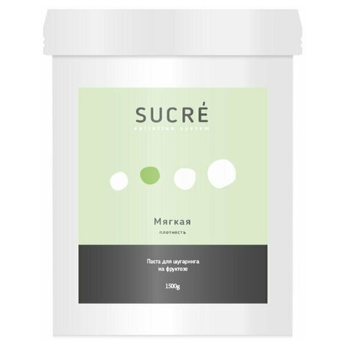 Saona Cosmetics, Паста для шугаринга Sucre, Мягкая, 1500г (SR-3212)