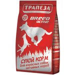 Сухой корм для взрослых и активных собак Трапеза Breed Active с говядиной - изображение