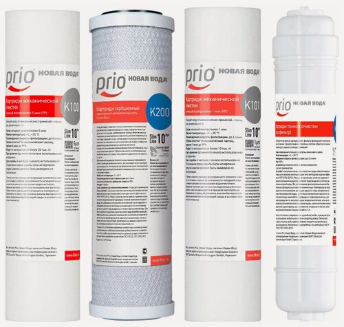 Изображение товара Набор предфильтров и постфильтра Новая вода К655