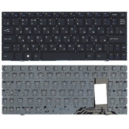 клавиатура для irbis nb11 nb33 nb34 prestigio smartbook 116a 116a01 116a02 116a03 черная Клавиатура для ноутбука Prestigio SmartBook 116A черная