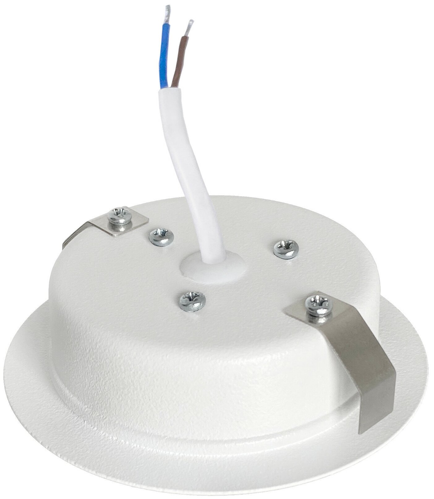 Светильник точечный светодиодный встраиваемый СК50-4М под отверстие 60 мм 1.5 м² белый свет цвет белый - фотография № 6