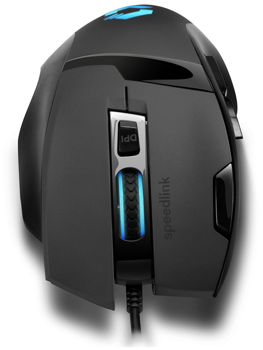 PC Мышь проводная Speedlink Vades Gaming Mouse black-black (SL-680014-BKBK)