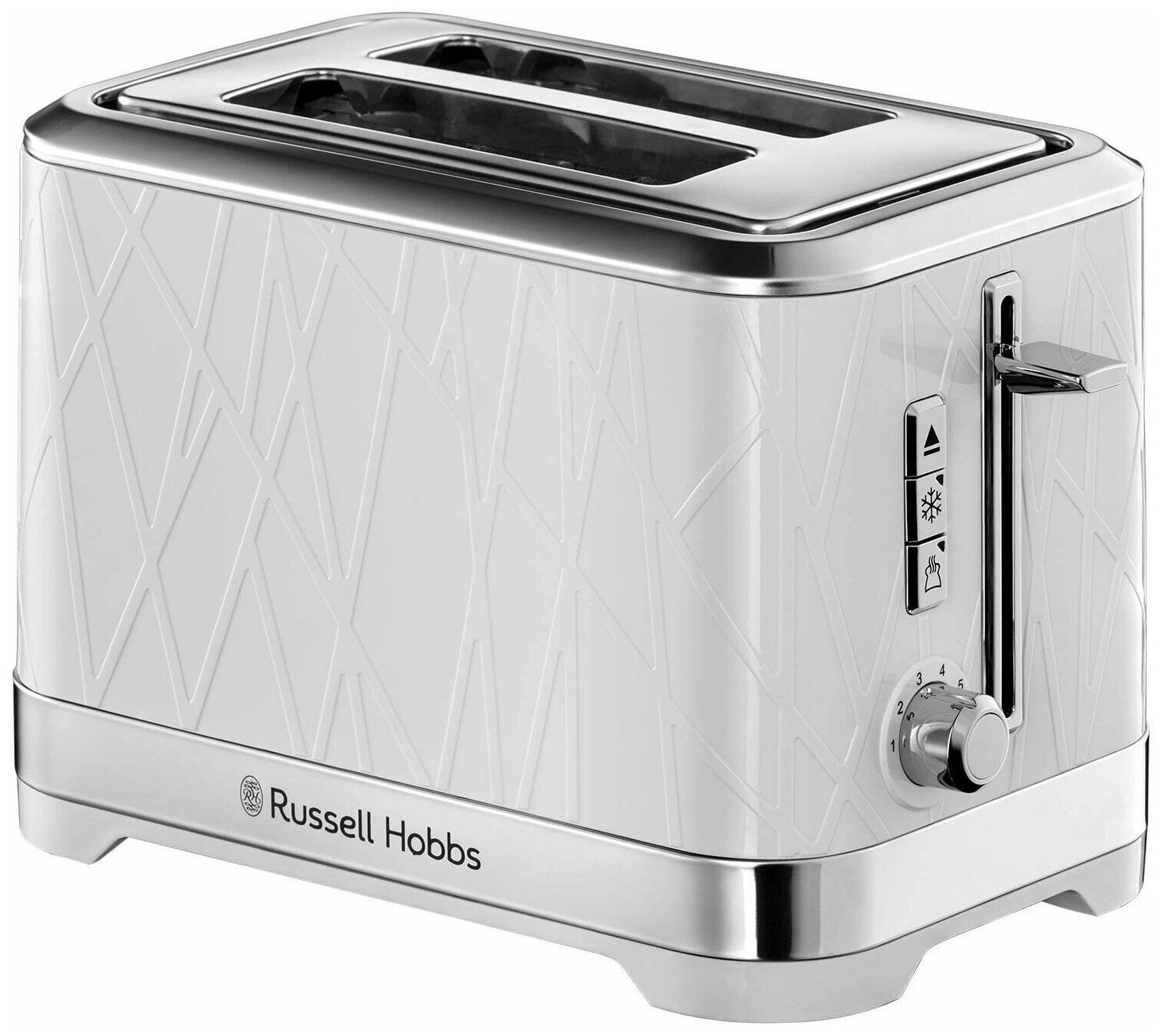 Тостер Russell Hobbs 28090-56 Structure 2S Toaster White - фото №1