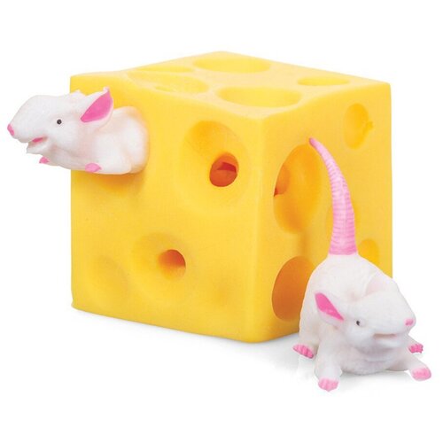 Игрушка антистресс Мыши в сыре по методу Монтессори