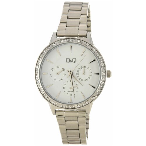 фото Наручные часы q&q, серебряный