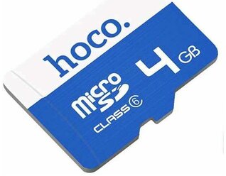 Карта памяти MicroSD 4Gb TF High speed Hoco