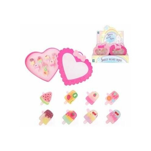 1TOY Набор украшений Sweet heart Bijou