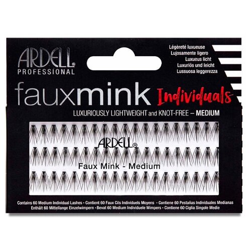 Ardell Faux Mink пучки ресниц норка, средние ardell накладные пучки faux mink норка средние