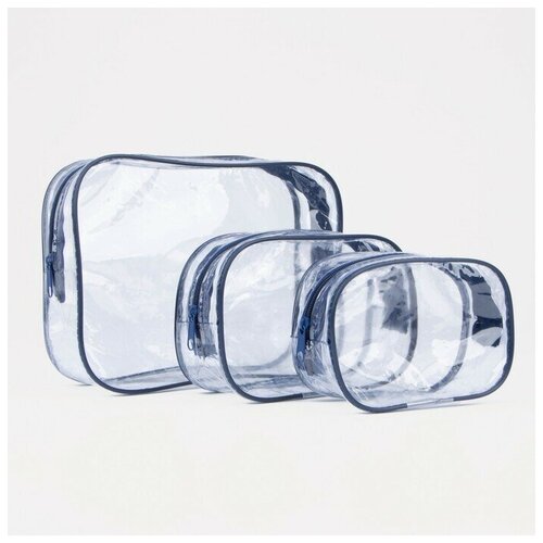 фото Комплект косметичек зеленый нет бренда