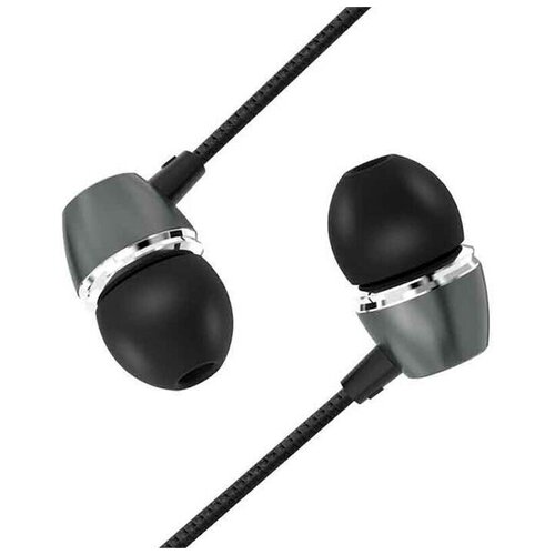 Наушники внутриканальные Yesido YH-22, микрофон, кабель 1.2м, цвет: чёрный