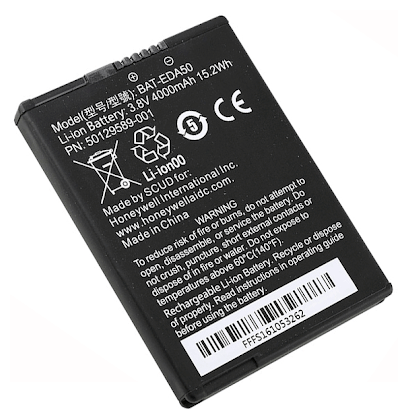 Аккумуляторная батарея для терминала сбора данных Honeywell EDA50/EDA51/EDA70 (50129589-001) 3.8V 4000mAh