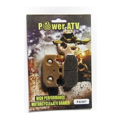 Колодки тормозные Can-am передние левые/задние левые Poweratv FA307