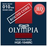 Струны для электрогитары Olympia H. Q Round Core 10-46 Regular Light HQE1046RC - изображение