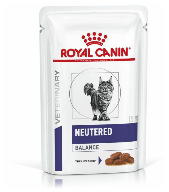 Royal Canin Neutered Balance Feline для взрослых стерилизованных котов и кошек до 7 лет полнорационный диетический - 12шт х 85г - фотография № 4