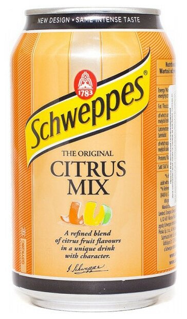 Schweppes Citrus Mix/Швепс Цитрусовый Микс 6 шт. - фотография № 4