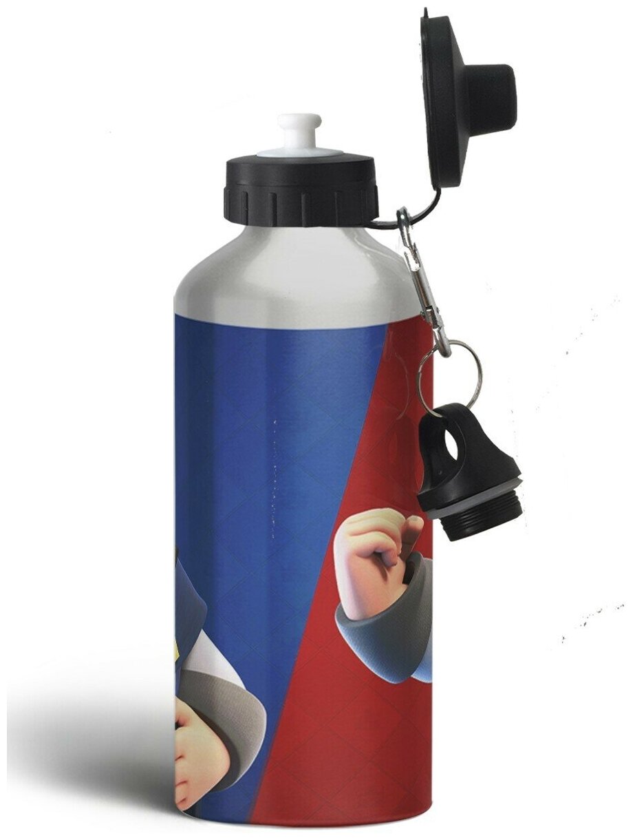 Бутылка спортивная,туристическая фляга, 500мл clash royale - 3